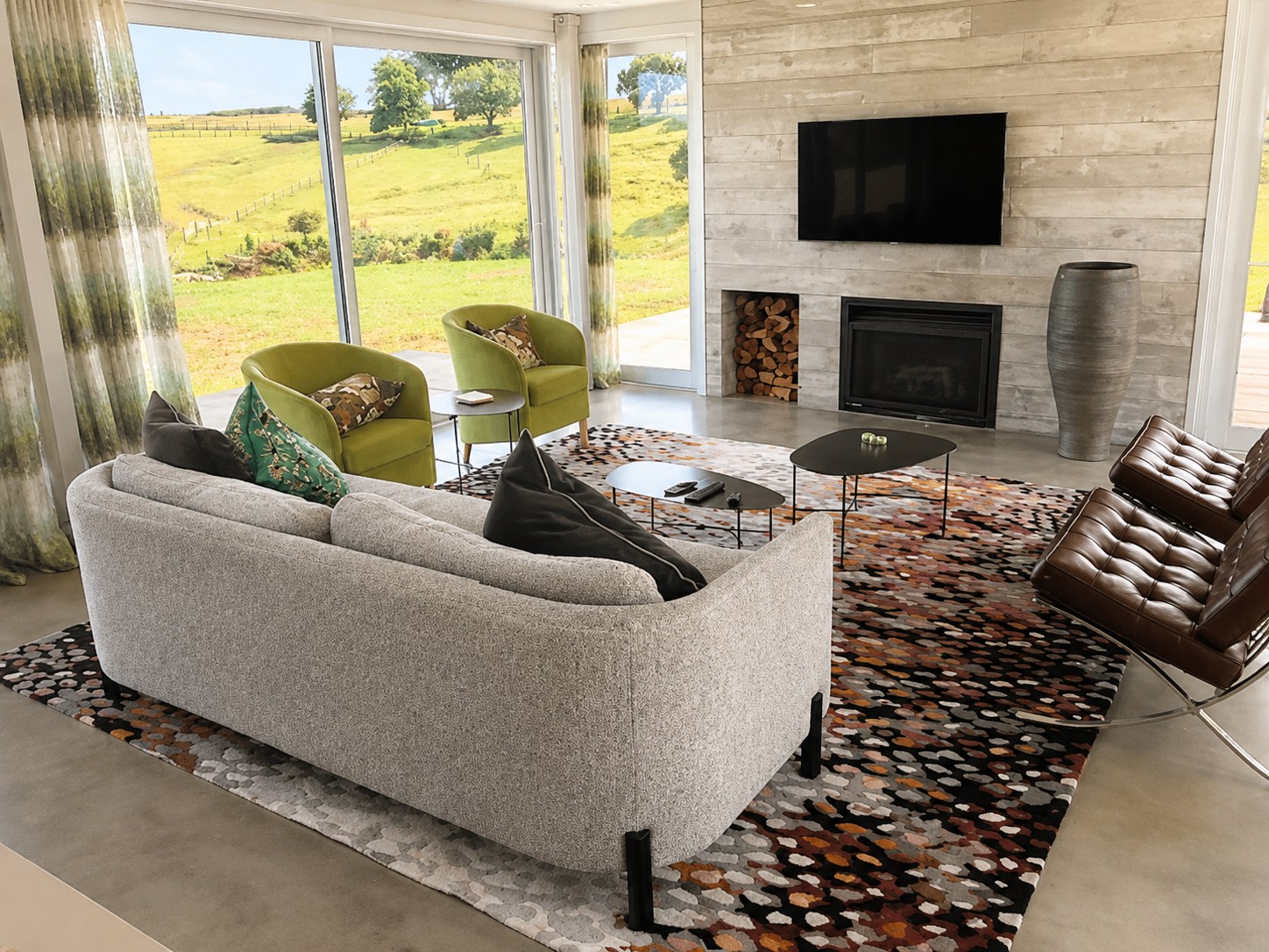 A refined, light-filled living space designed for a smaller, easier footprint